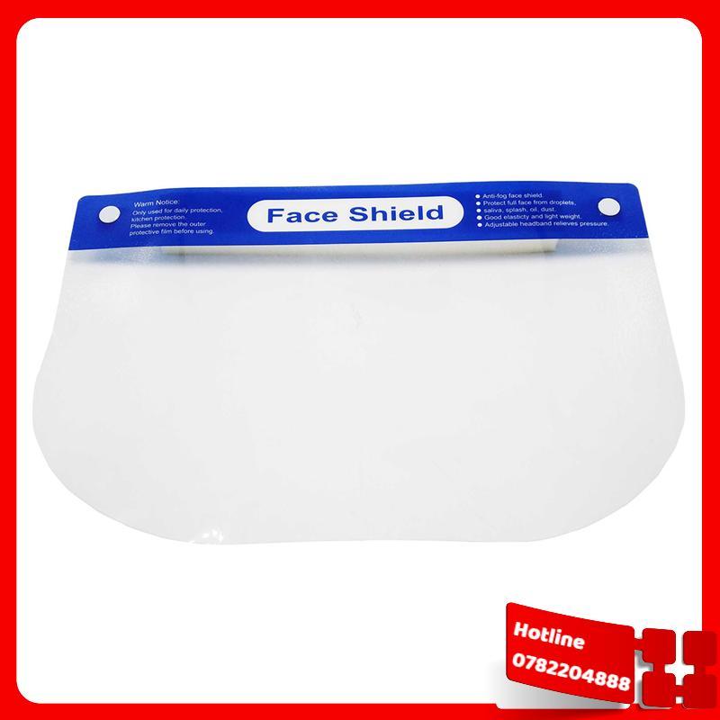 (Combo 10 Cái) Tấm Kính Che Mặt Face Shield Chống Giọt Bắn Shell Bảo Hộ Phòng Dịch Covid - Loại Tốt