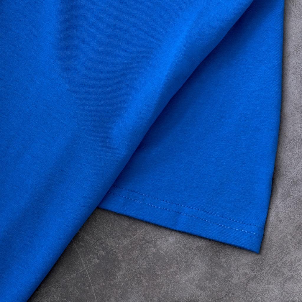 Áo thun Polo Nam cổ bẻ DONA07 thun basic cộc tay vải cá sấu cotton vải đẹp phong cách trẻ trung chuẩn form màu xanh dươn