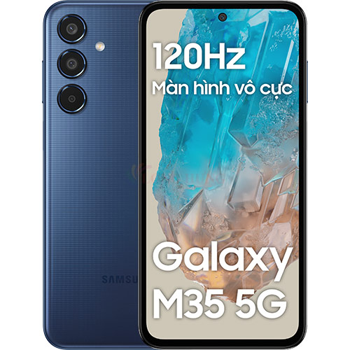 Điện thoại Samsung Galaxy M35 5G (8GB/128GB) - Hàng chính hãng