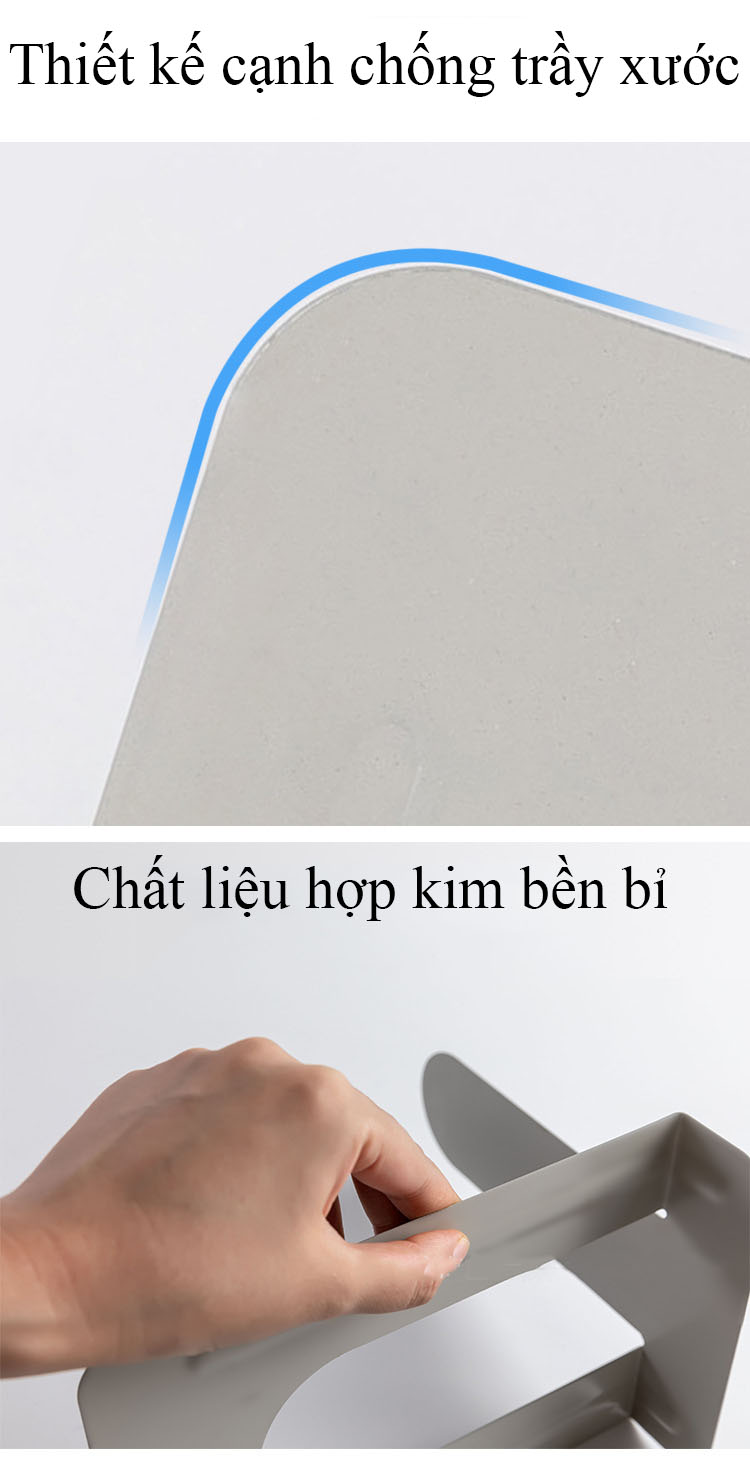 Giá Để Sách Bàn Làm Việc Thiết Kế Nhỏ Gọn Thông Minh - Có Đế Silicon Chống Trượt