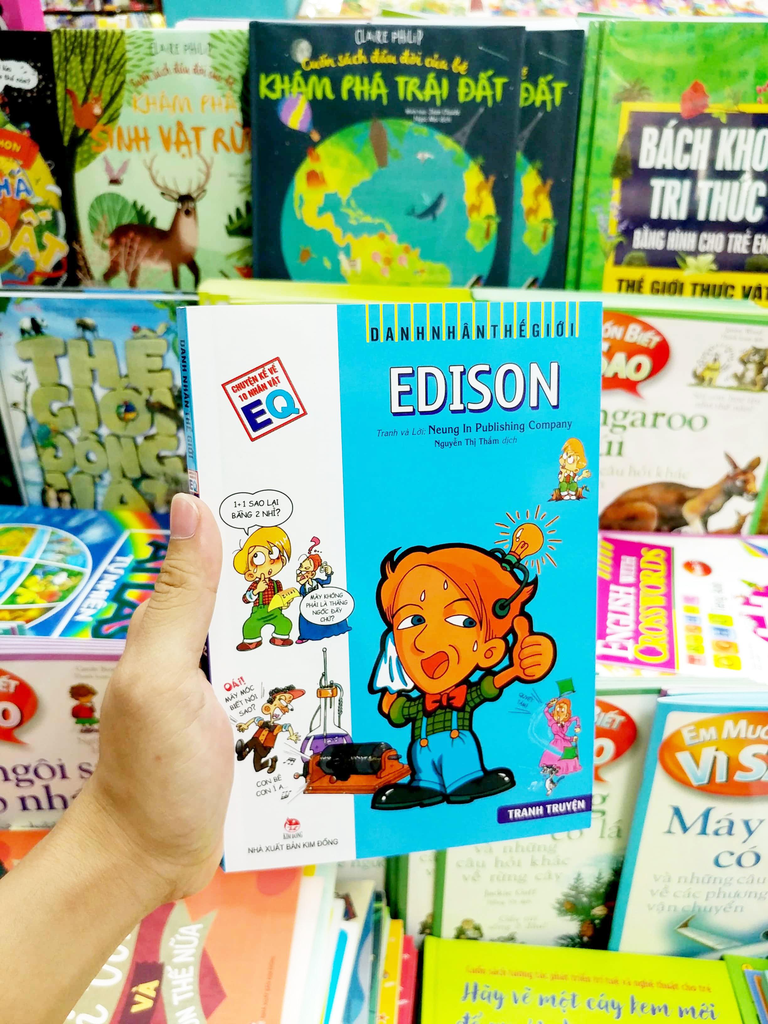 Danh Nhân Thế Giới - Edison (Tái Bản 2022)