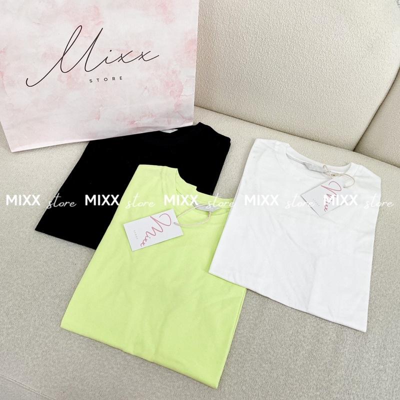 Áo Thun Nữ Trơn tay ngắn chất cotton mềm mịn phom suông vừa thoải mái