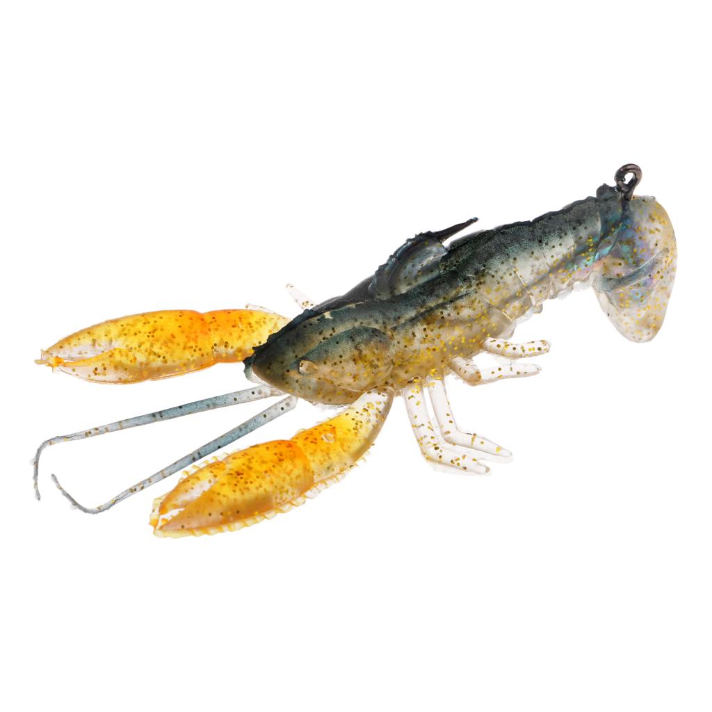 Bionic Lifelike Lobster Fishing Lure Imitation Lobster Design Fishing Bait