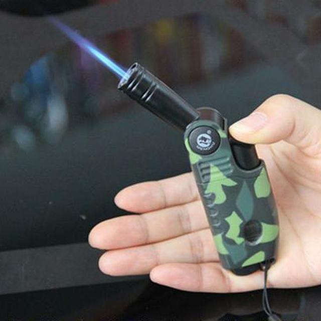Vỏ Hột Quẹt Bật Lửa khò ga 1 tia cực mạnh MENGHU MF-263 cao cấp