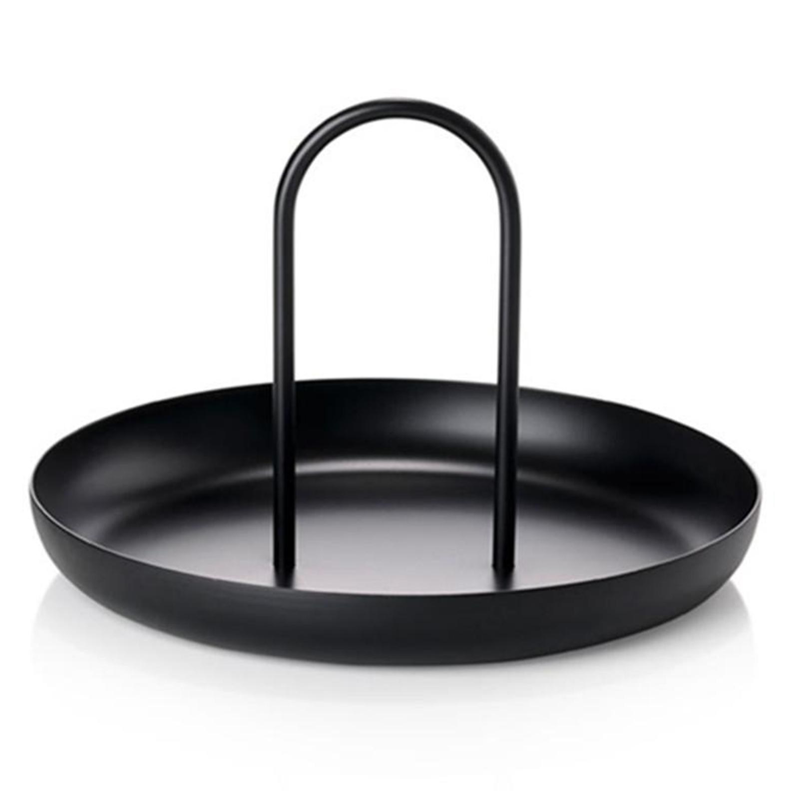 Jewelry Tray Nordic Style Food Snack Cake Tray Plate with Handle Decor