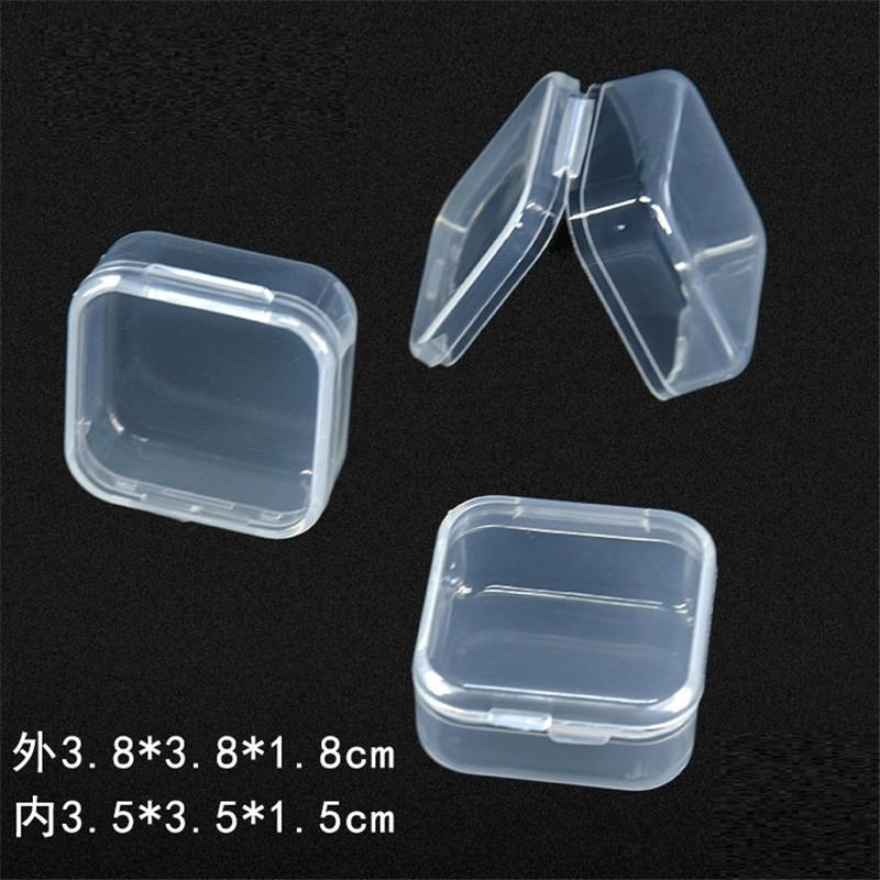 Hộp nhựa mini trong suốt dùng đựng trang sức đa năng