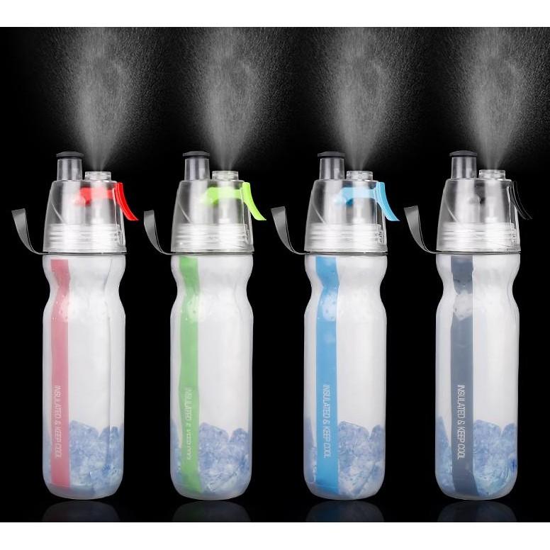 Bình nước thể thao phun sương Cao cấp 500ml