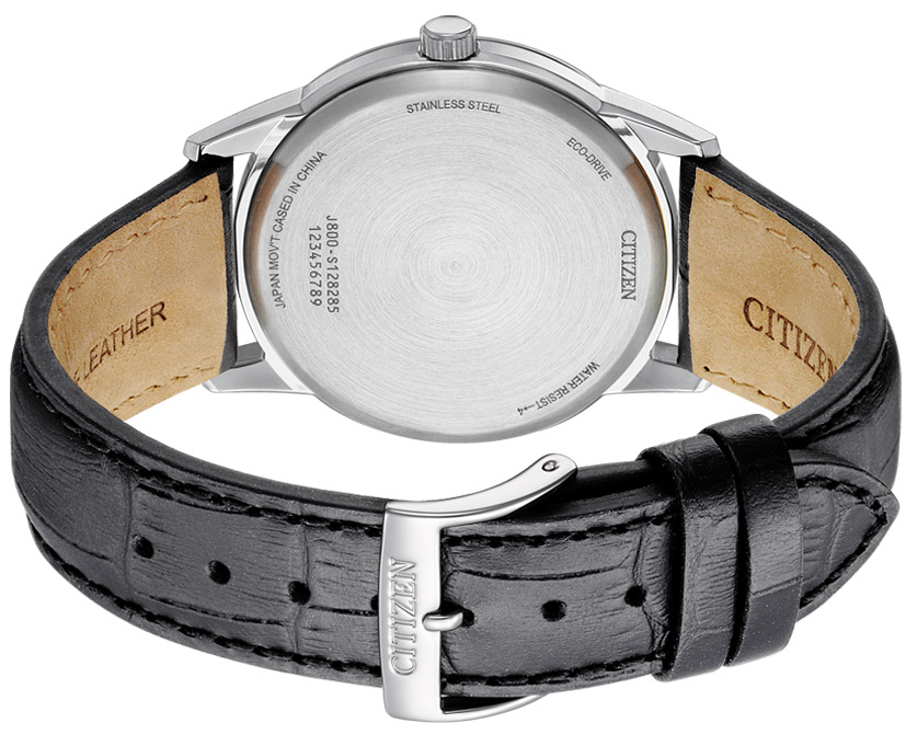 Đồng Hồ Nam Citizen Dây Da AW0100-27E - Mặt Đen (40mm)