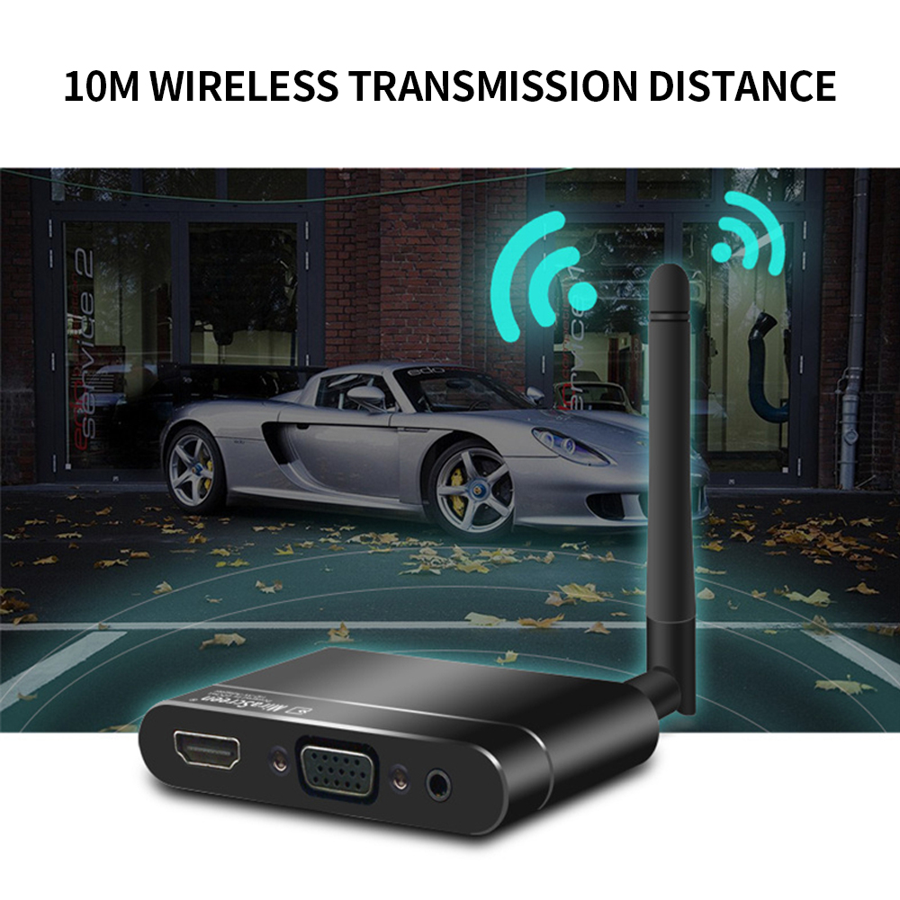 Bộ Thu Không Dây X6w 1080p Dongle MIRacast AIRplay DLNA Màn Hình Gương Với Ăng Ten Ngoài HD VGA