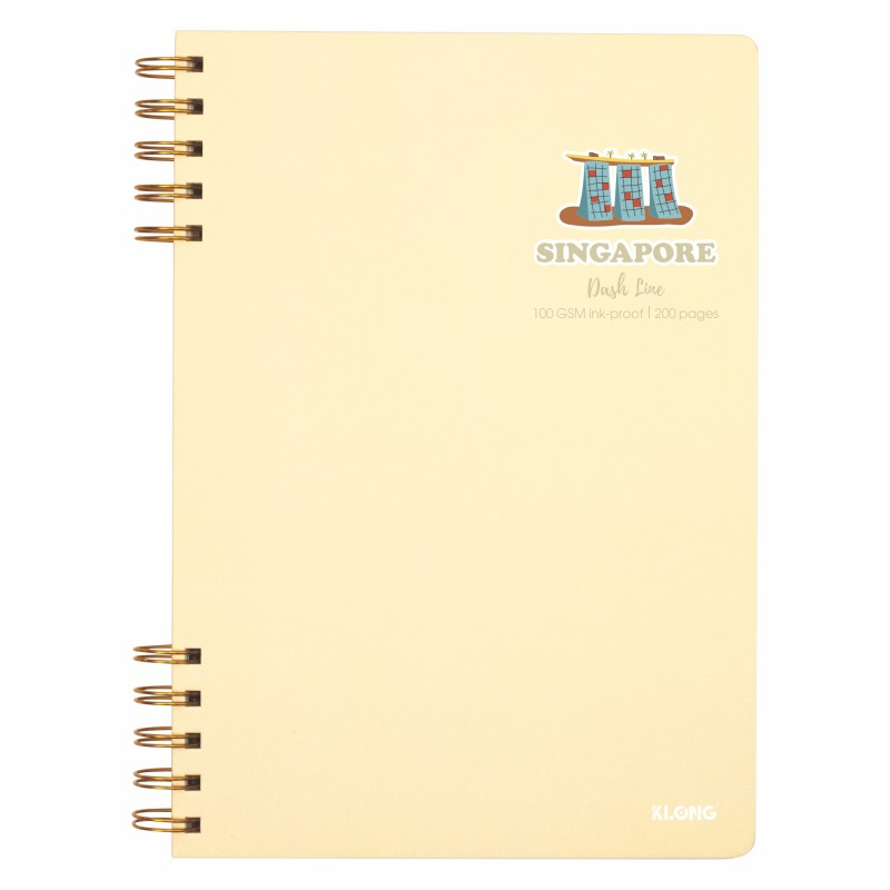 Vở Dash Line lò xo kép 2 đầu B5 200 trang