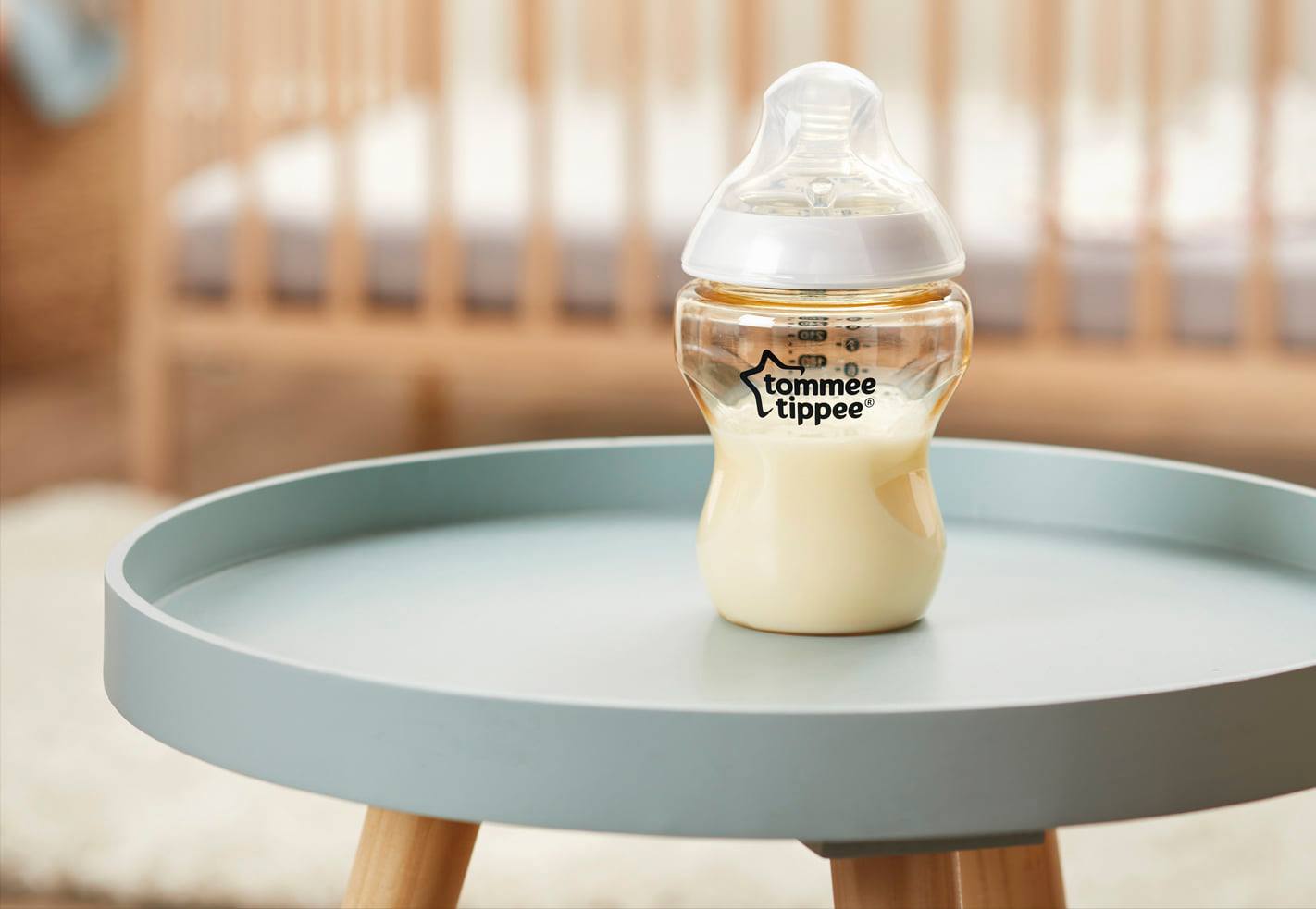 COMBO 2 Bình Sữa Tommee Tippee PPSU Ty Siêu Mềm Tự Nhiên 260ml TẶNG 1 Bình Nước rửa đồ chơi Organic Lamoon 500ml