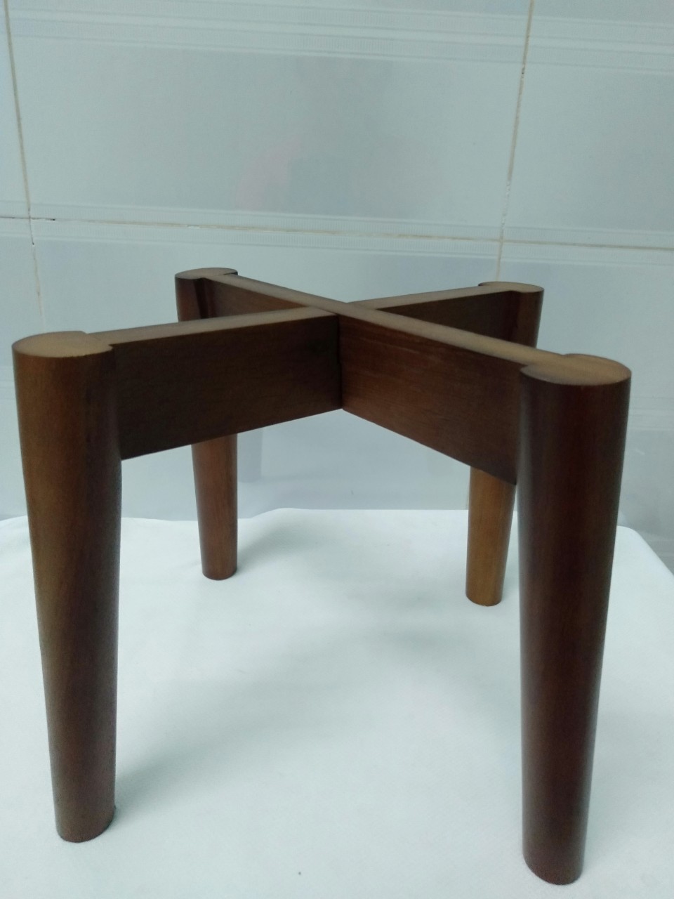 Giá Kệ Để Chậu Hoa, Đôn Để Chậu Hoa Cây Kiểng Kích Thước Rộng 25cm x Cao 19.5cm