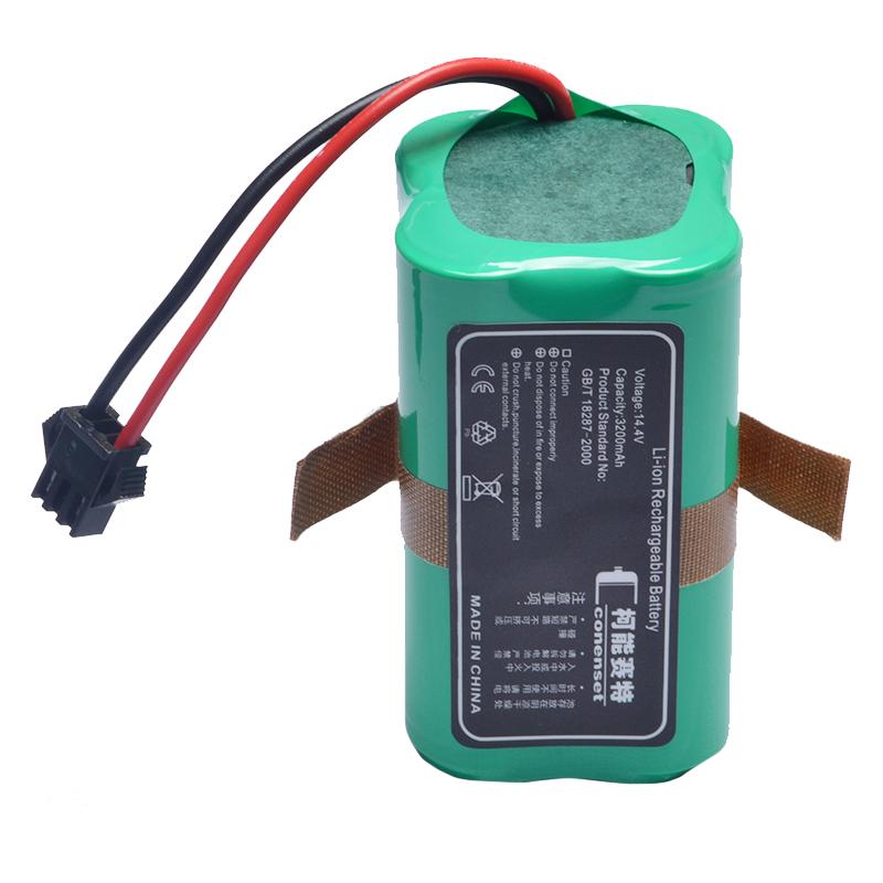 14.4V 3200MAh Pin Thay Thế Conga Excellence 990 950 999 1090 1099 1190 1790 1990 2290Ultra Robot Hút Bụi