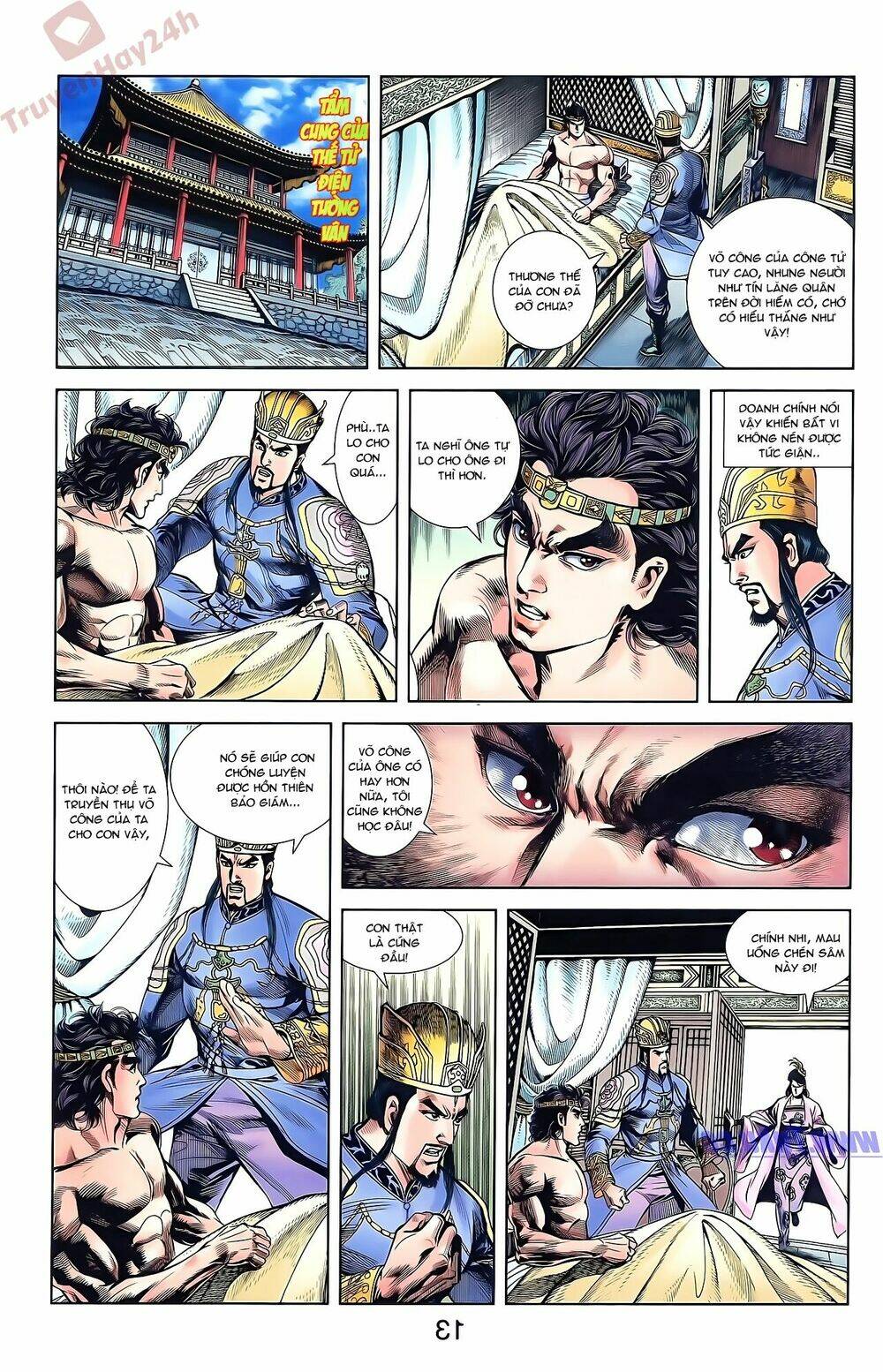 thiên tử truyền kỳ 2 - tần vương doanh chính chapter 50 13