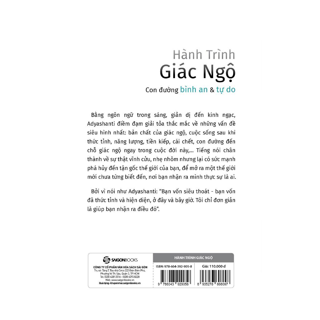 Hành trình giác ngộ - Bản Quyền
