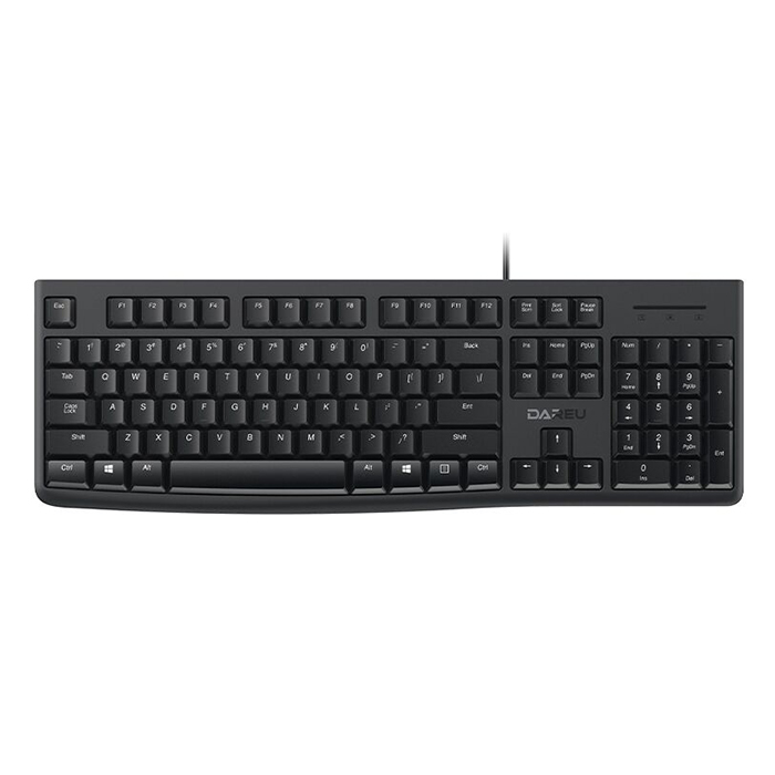 Bàn Phím Máy Tính Có Dây Cổng USB Dareu LK185 - Hàng Nhập Khẩu