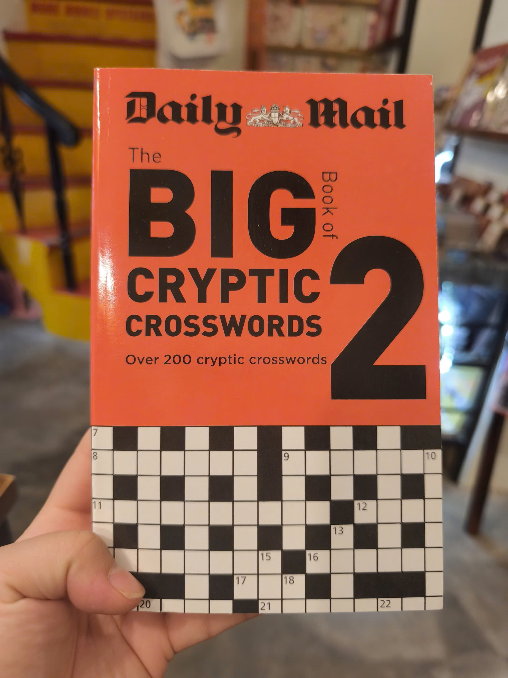 Sách - Big Book of Cryptic Crosswords 2 | Games / Ngoại văn Nhập khẩu UK / Trò chơi ô chữ giải trí
