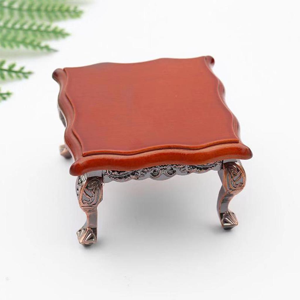 Wooden Dollhouse Furniture Set Dollhouse Miniature Dining Table Chair Wooden Dollhouse Furniture Set