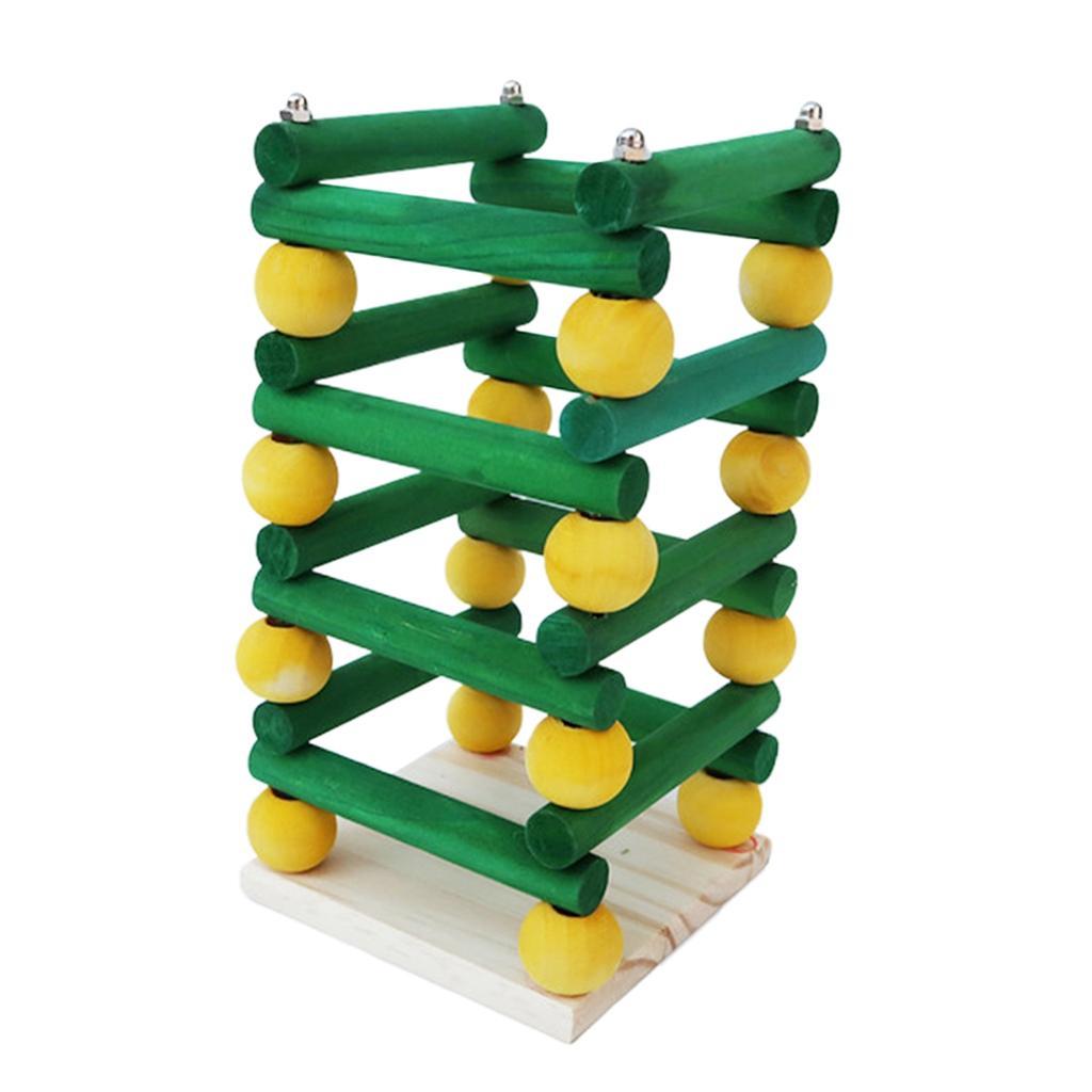 Pet Wooden Rack Feeder Hay Grass Nest Holder for Small Pet Rabbit