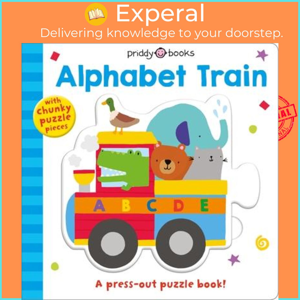 Sách - Puzzle and Play: Alphabet Train : A Press-Out Puzzle Book! by Roger Priddy (paperback)