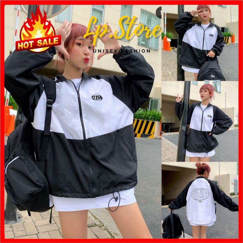 Áo Khoác Dù Nam Nữ Unisex - Áo Khoác Jacket Bombers 7ZIA Có Form Rộng XL - LP.STORE