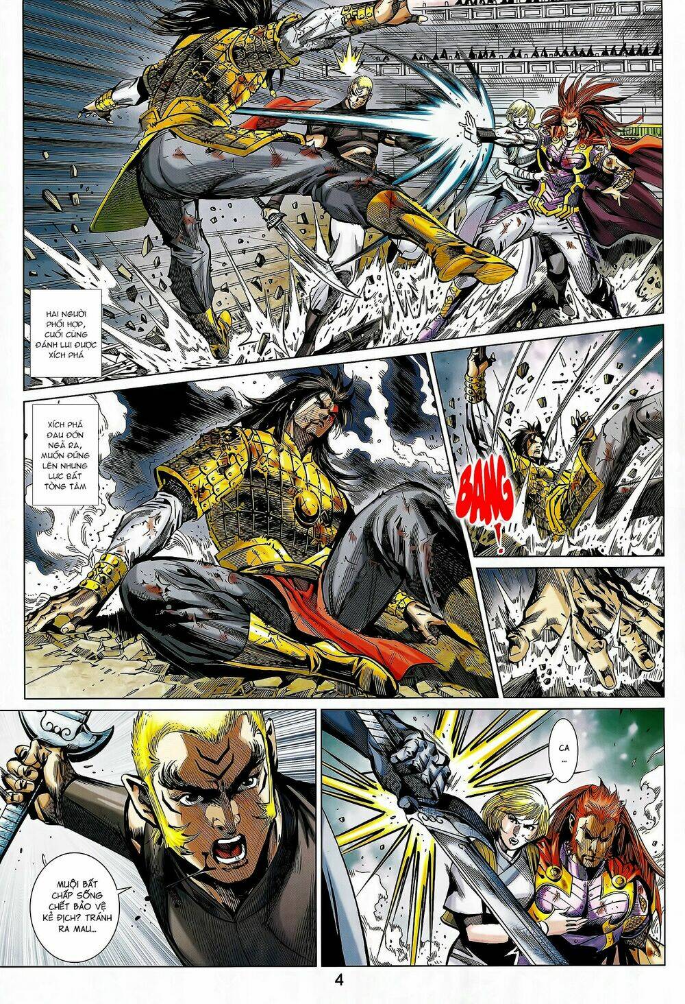 xuân thu mãnh sĩ chapter 16.1 4