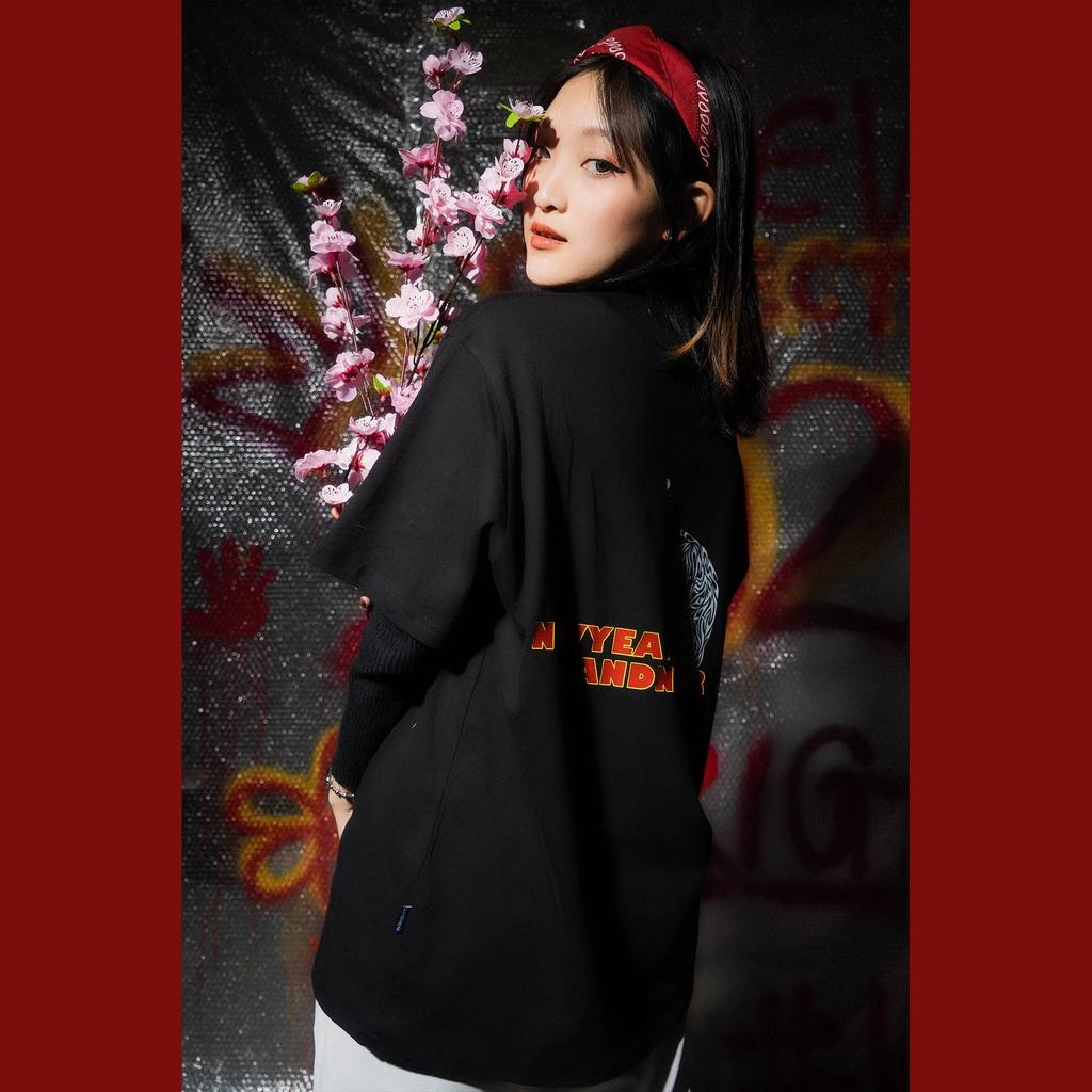 Áo thun wrib lì xì tết 100% cotton kèm mã QR