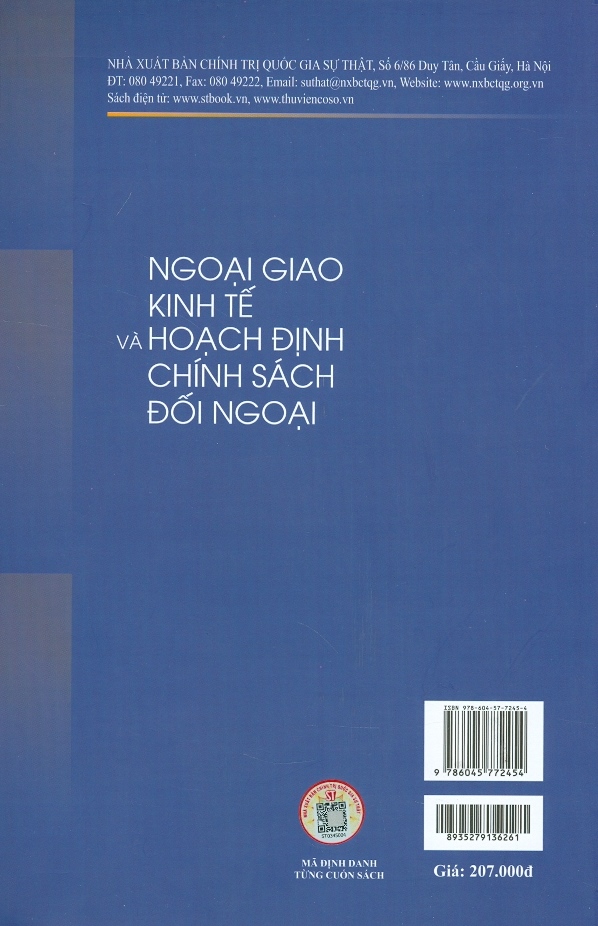 Ngoại Giao Kinh Tế Và Hoạch Định Chính Sách Đối Ngoại (Sách tham khảo)