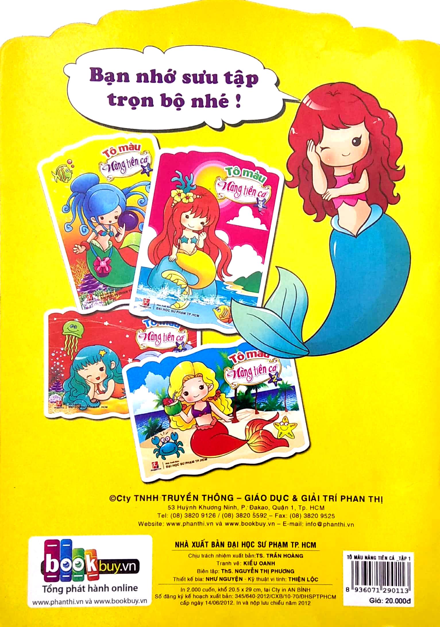 Tô Màu Nàng Tiên Cá - Tập 1