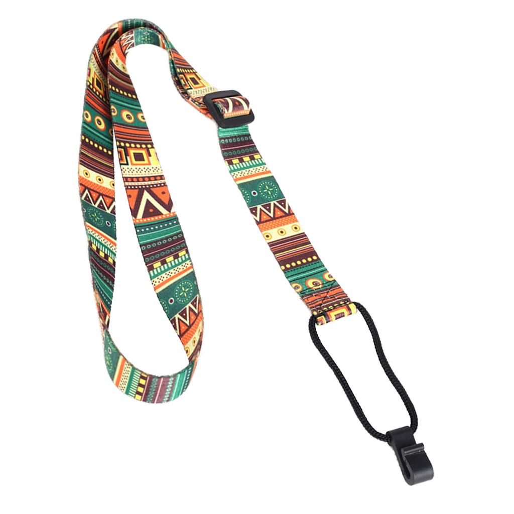 Sunnimix Dân Tộc Gió Đàn Ukulele Dây Đeo Đàn Guitar Acoustic Bass Đa Dụng