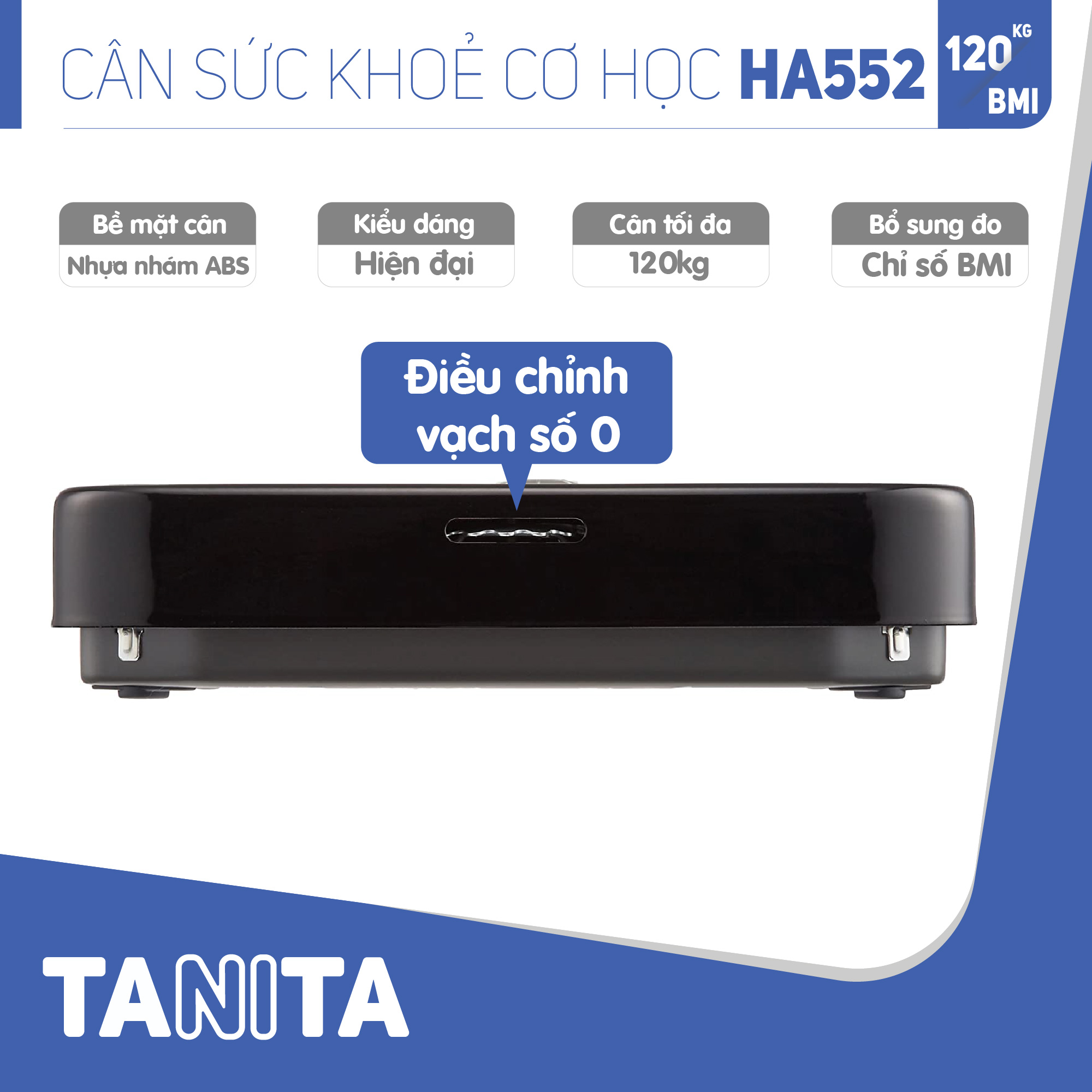 Cân sức khoẻ cơ học TANITA HA552,chính hãng nhật bản,cân cơ học,cân chính hãng,cân nhật bản,cân sức khoẻ y tế,cân sức khoẻ gia đình,cân sức khoẻ cao cấp,120kg,Cân phân tích chỉ số cơ thể,Cân sức khoẻ min