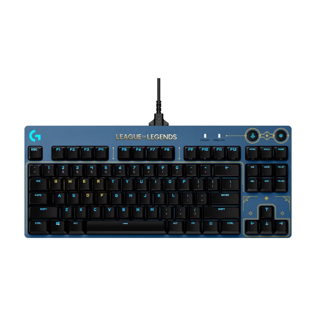 Bàn phím cơ Logitech G Pro X League of Legends Hàng chính hãng