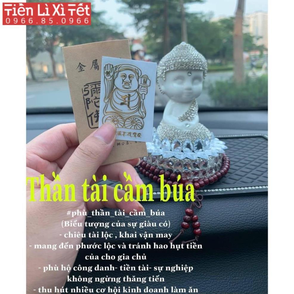 Linh phù phong thủy tài lộc may mắn, đồ thờ cúng phong thủy