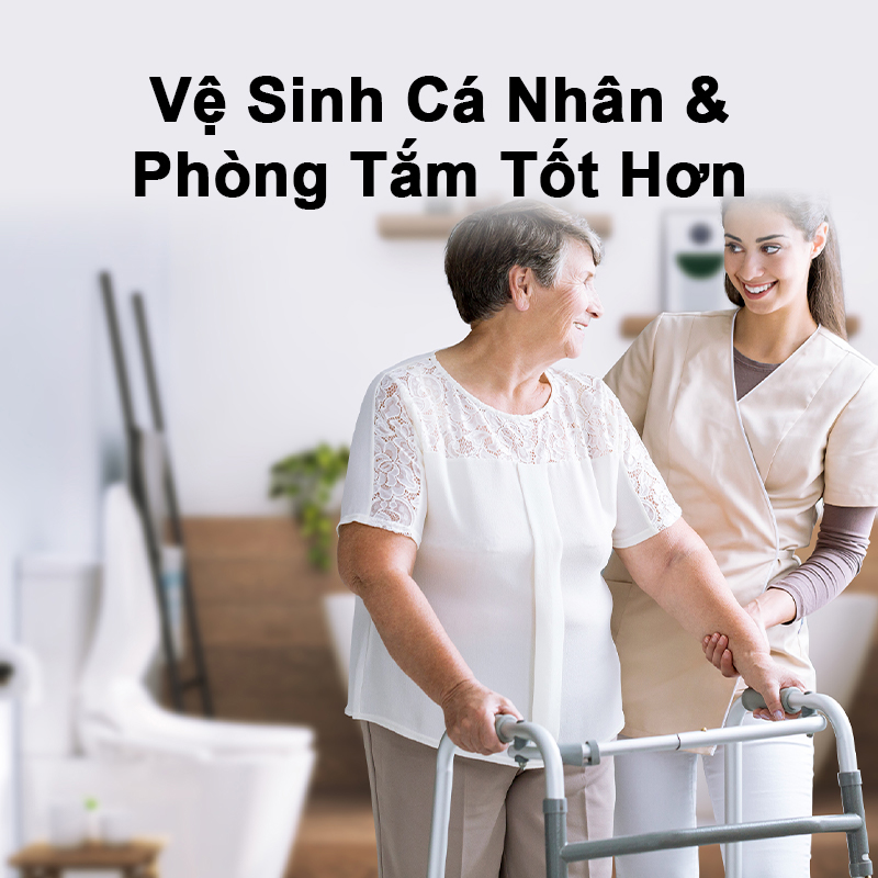 Nắp bồn cầu điện tử thông minh Panasonic DL-EH30VG-W Kháng Khuẩn, Sấy Khô và Tiết kiệm điện - Hàng chính hãng - Bảo hành 12 tháng