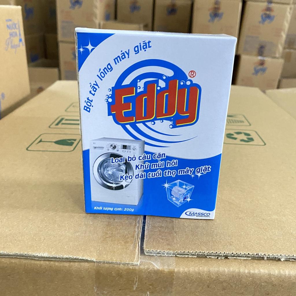 Bột tẩy lồng máy giặt EDDY 200g loại bỏ cặn bẩn khử mùi hôi, tăng độ bền máy giặt