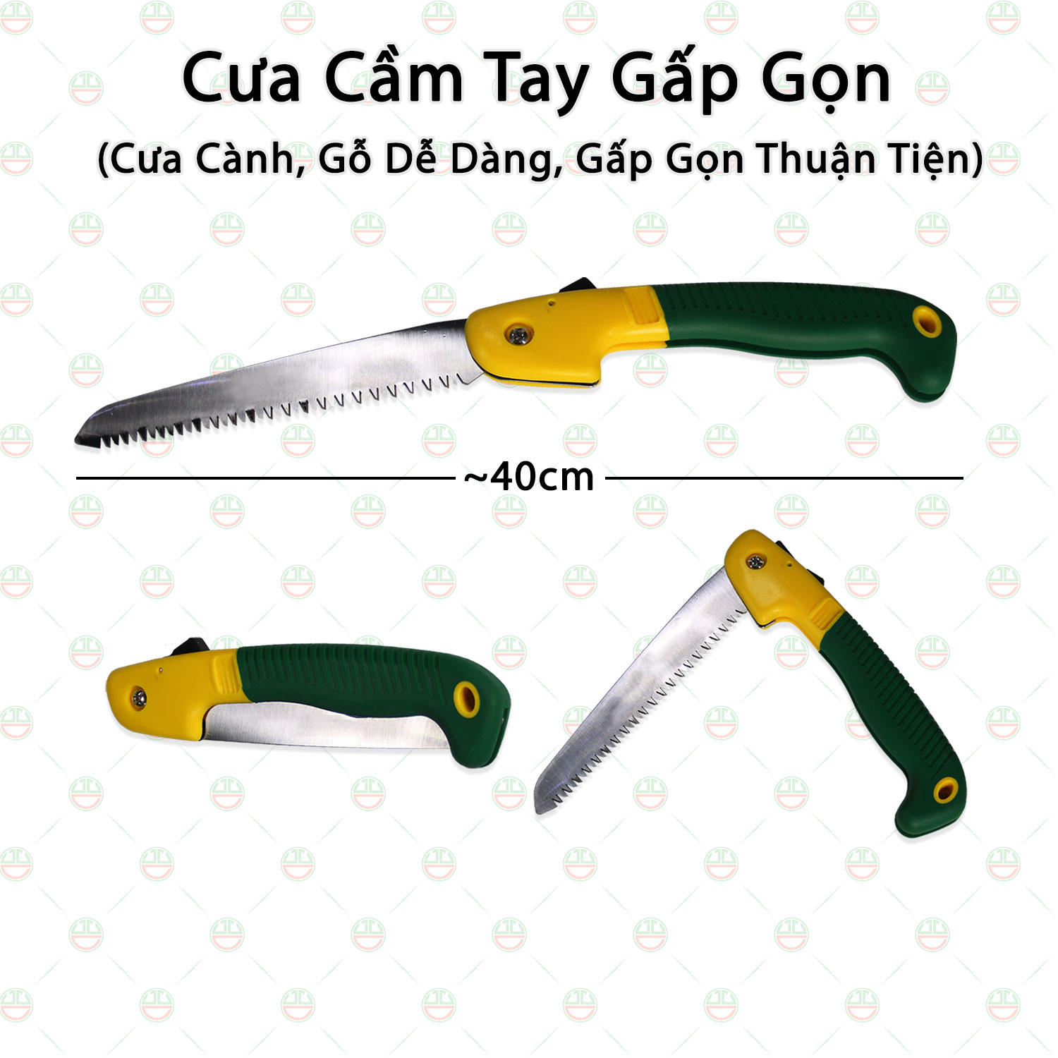 (Tiện Dụng) Cưa Xếp Gấp Gọn - Dụng Cụ Làm Vườn Cắt Tỉa Cành Tiện Ích - KPD-5578-CuaTayBL