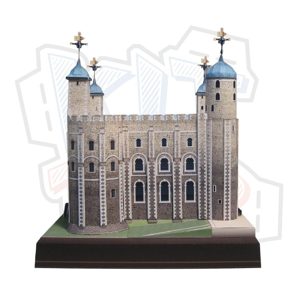 Mô hình giấy kiến trúc Tháp Luân Đôn Tower of London – England