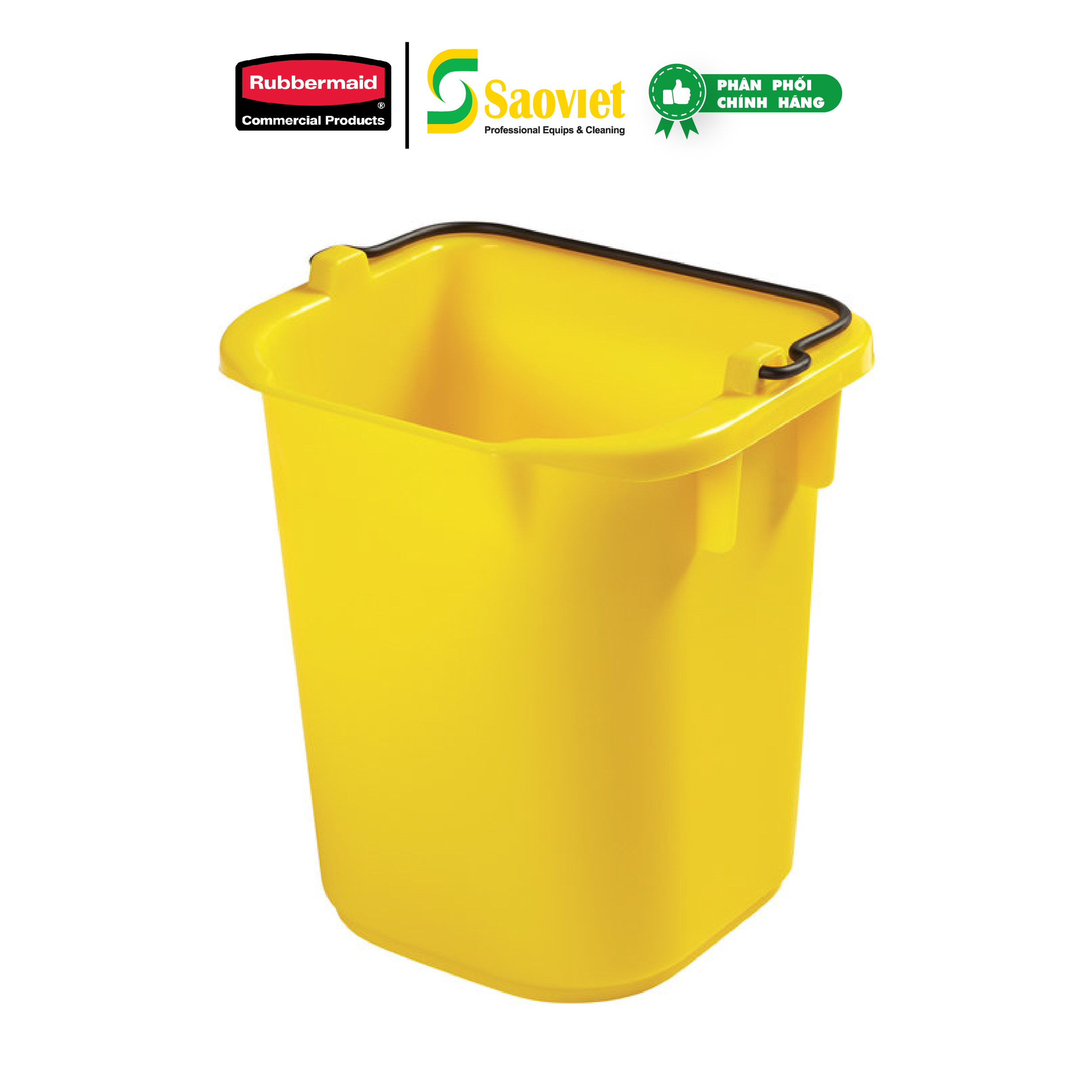 Xô Đựng Dụng Cụ Vệ Sinh Đa Năng RUBBERMAID Nhiều Màu Sắc - SKU: 1857374/5/6/7/8 | SAOVIETCO