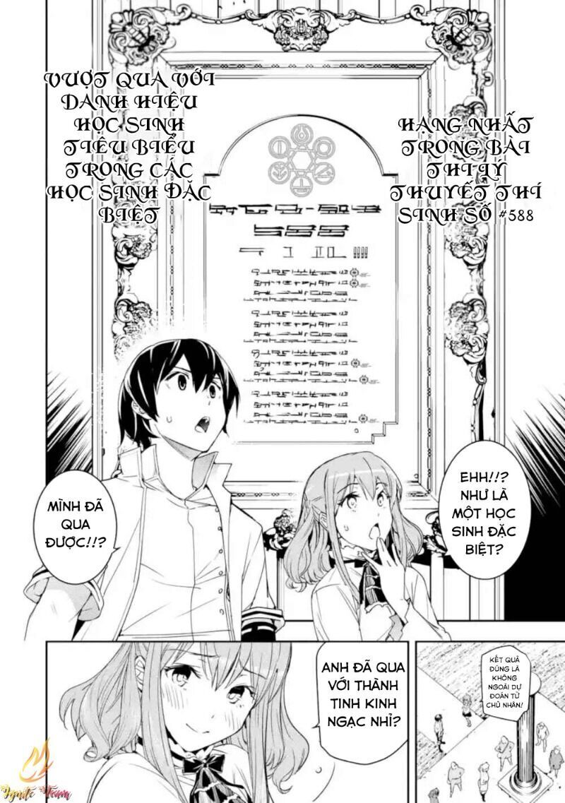 nhà hiền triết vô song chưa thành công về mặt học thuật ~ một phù thủy s-rank gian lận sau tái sinh chapter 11 50