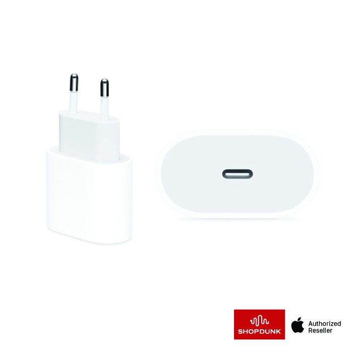 Adapter Sạc 1 Cổng USB Type-C 20W Apple MHJE3ZA/A - Hàng Chính Hãng