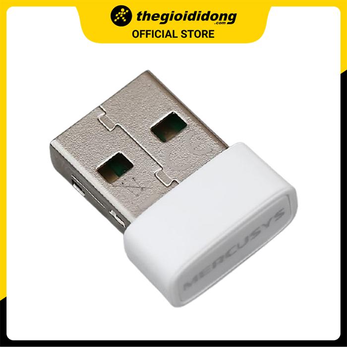 USB Wifi 150 Mbps Mercusys MW150US Trắng - Hàng chính hãng