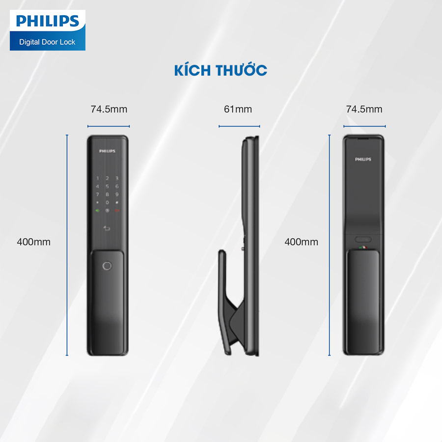 Hình ảnh Khóa cửa thông minh Philips Alpha