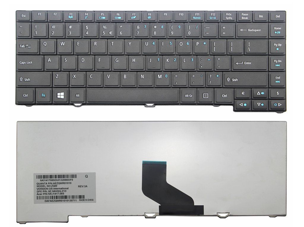 Bàn Phím thay thế cho laptop Acer Travelmate 4750