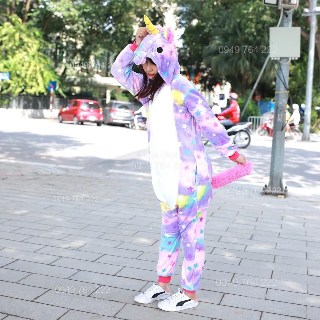 Bộ đồ thú Unicorn Sao Người lớn
