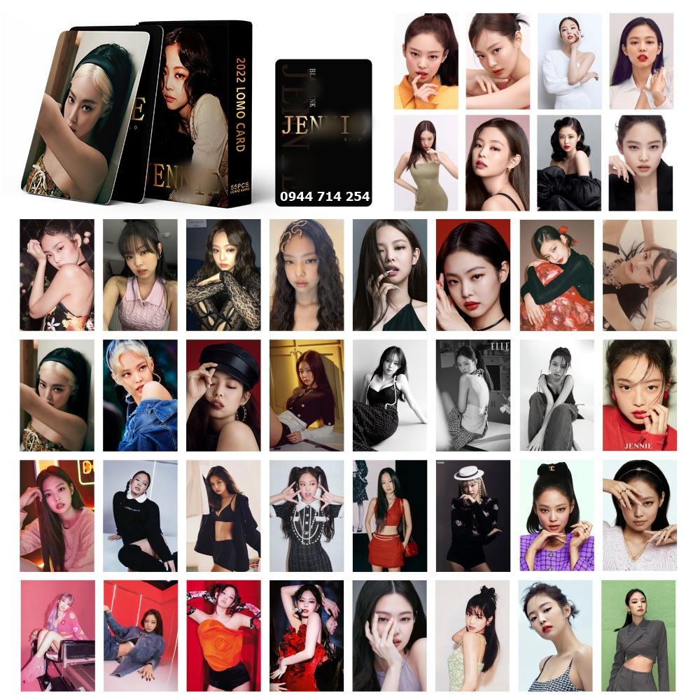 Trọn bộ 55 Card Jennie Blackpink Lomo Jennie Solo 2022