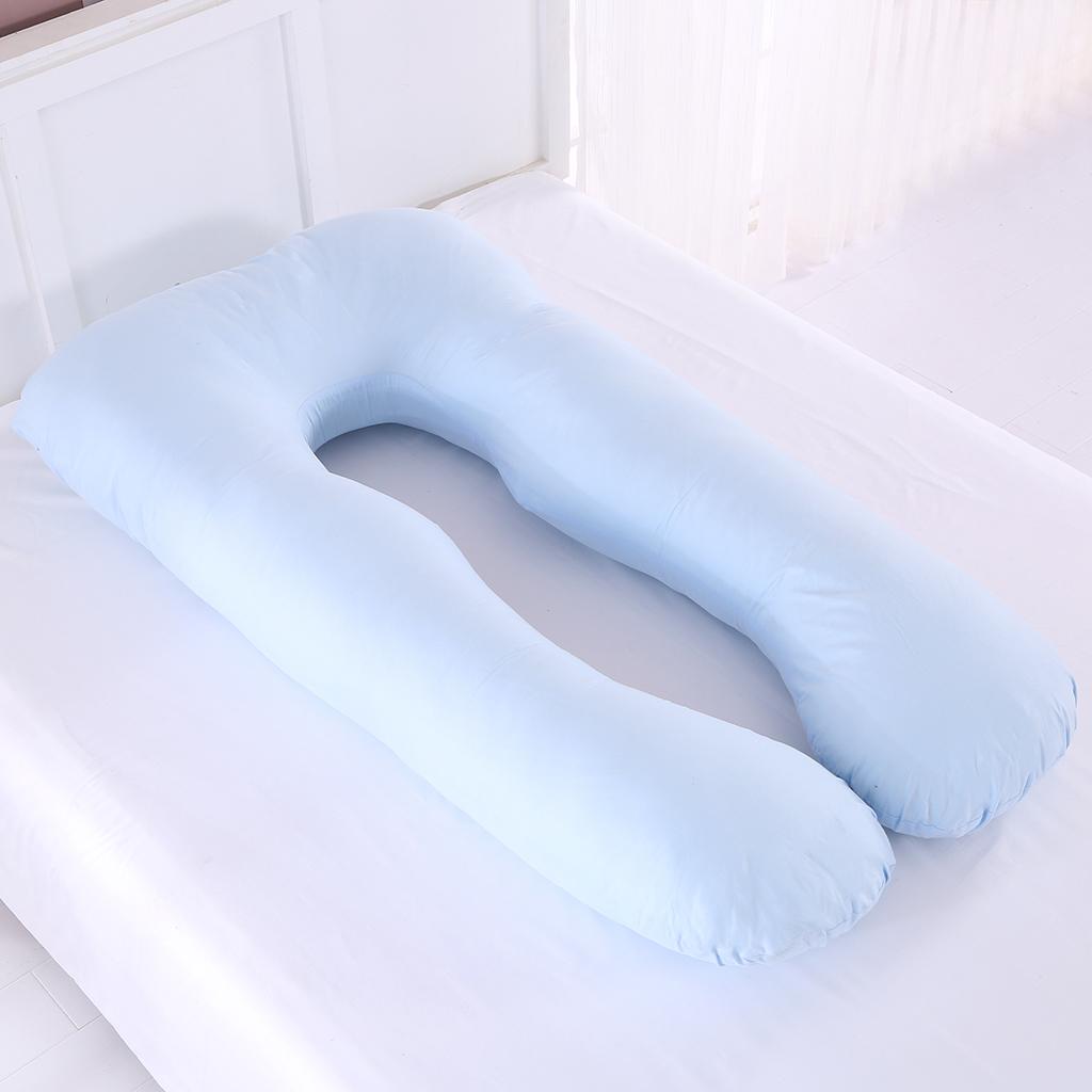 U Shaped Maternity Pregnancy Support Pillow Body Bolster Pillow