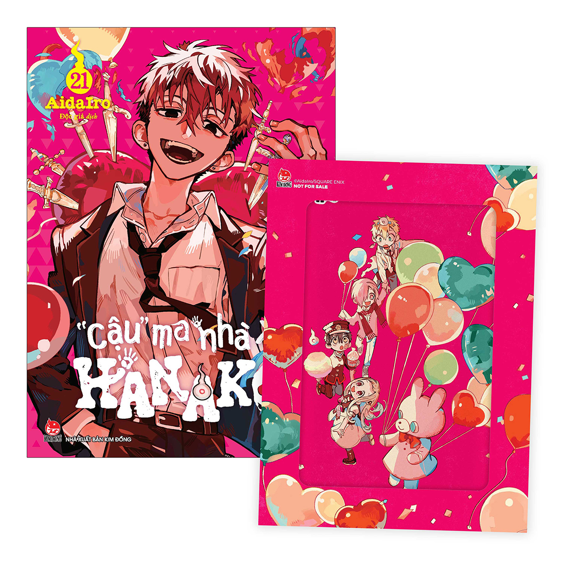Cậu Ma Nhà Xí Hanako Tập 21 [Tặng Kèm Set Card + Khung Ảnh]