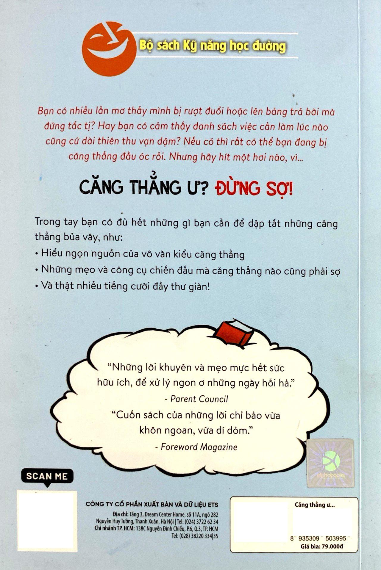 Kỹ Năng Học Đường - Căng Thẳng Ư? Đừng Sợ!