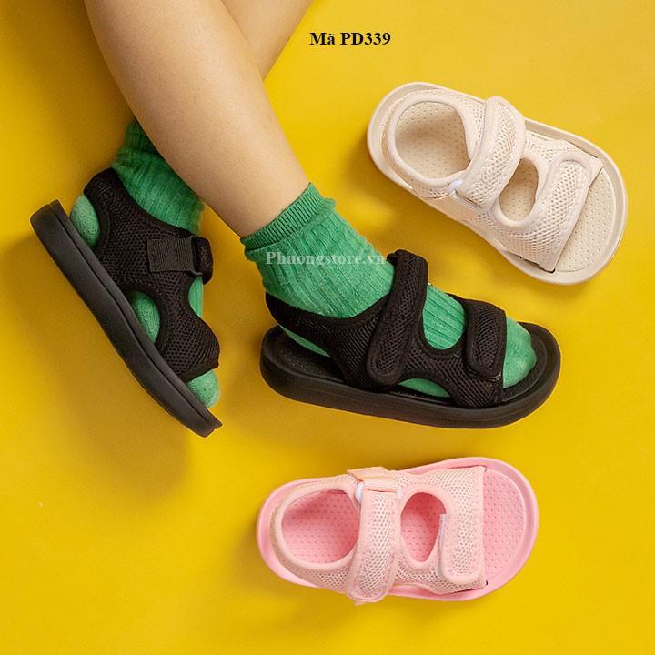 Giày sandal bé trai, bé gái siêu nhẹ êm Mario cho bé từ 1 - 10 tuổi PD339