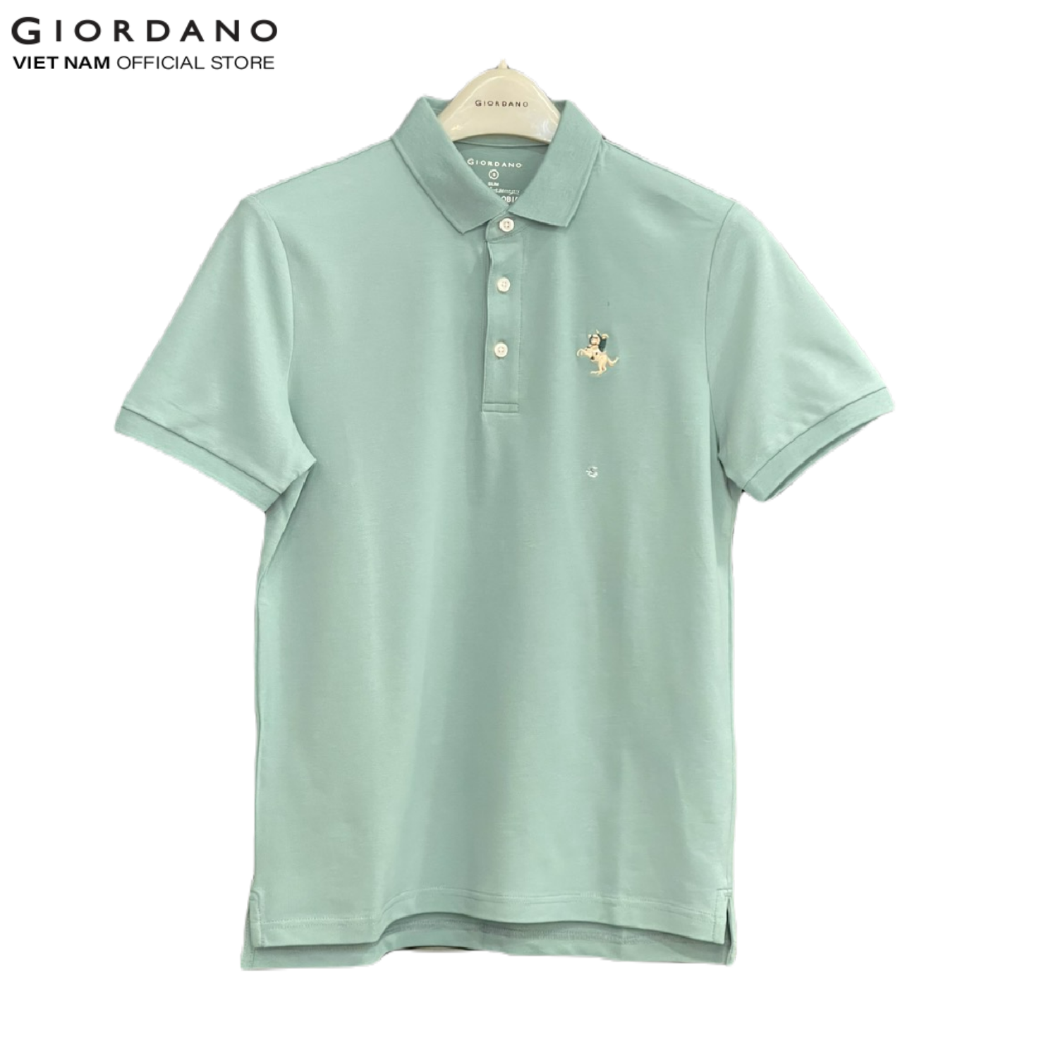 Áo Thun Có Cổ Polo Nam Thêu Logo Napoleon Giordano 01011251